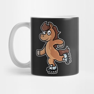 Horse Retro Roller Skate product Mug